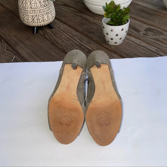 Vince Camuto Peep Toe Booties - Picture 8 of 11